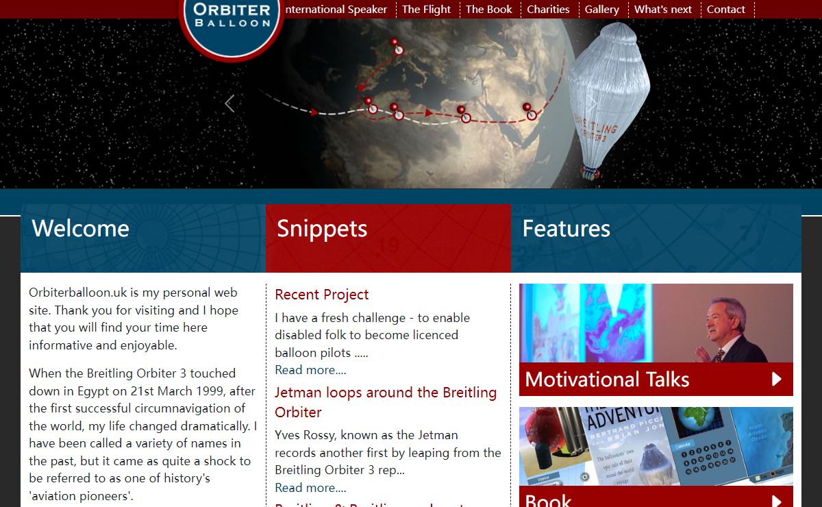 Home Page - OrbiterBalloon