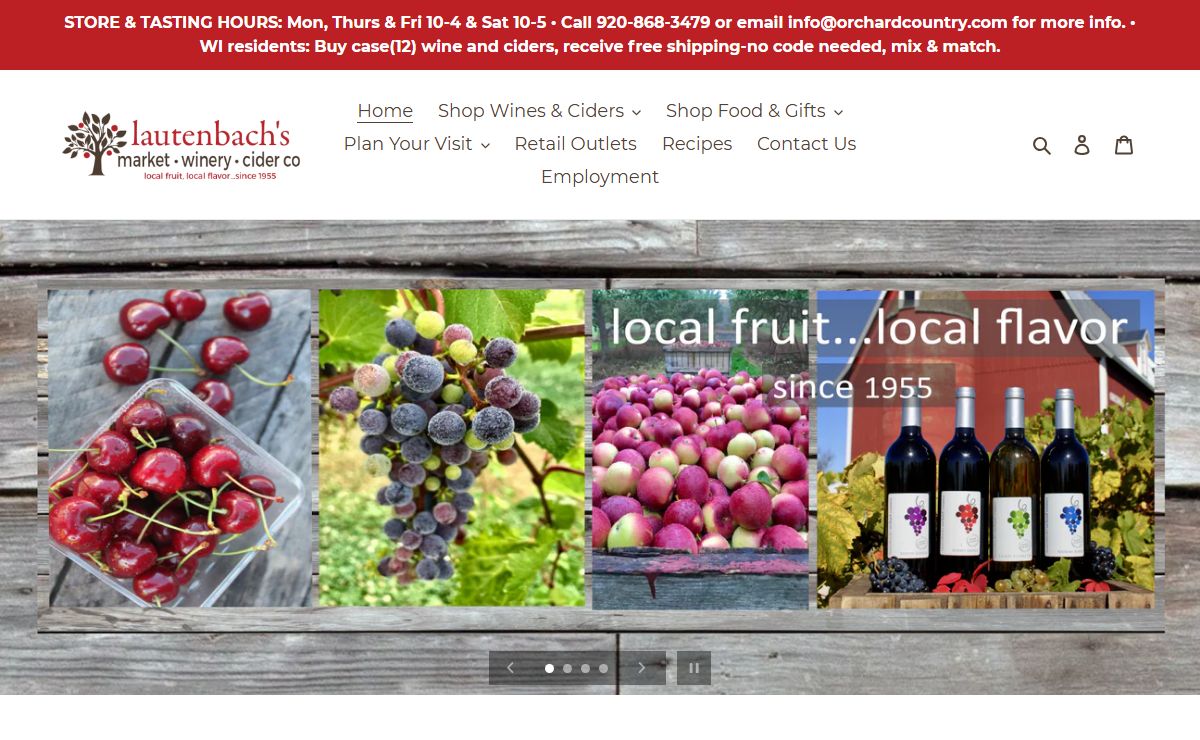 Lautenbach's Orchard Country Winery & Market | Door County, WI