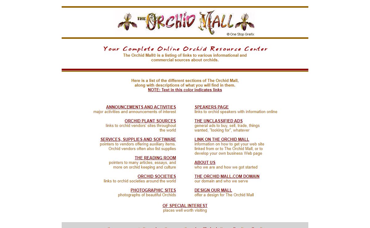 The Orchid Mall - Everything in Orchids