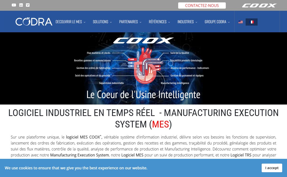 Éditeur de logiciel industriel - Ordinal Software