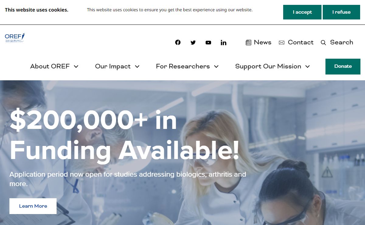 Orthopaedic Research and Education Foundation (OREF) | OREF