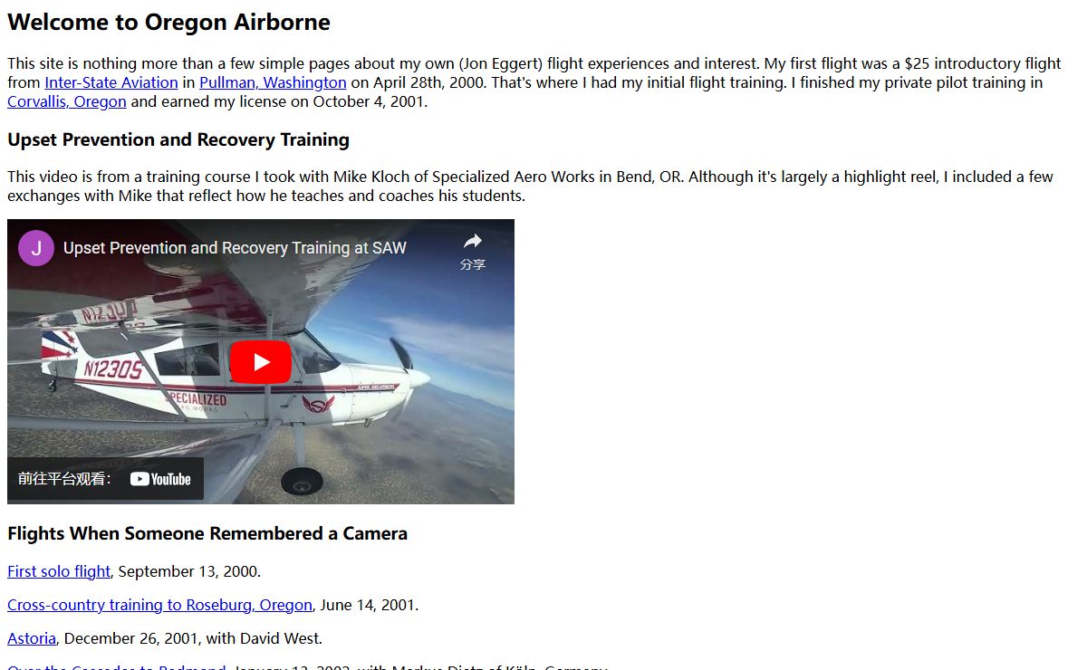 Oregon Airborne