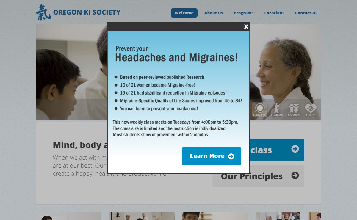 Oregon Ki Society - Ki, Aikido, Mind and Body Coordination