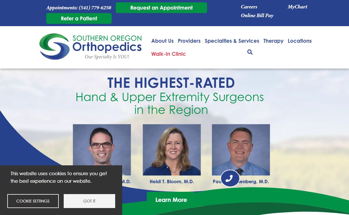 Southern Oregon Orthopedics | World-Class Experts in Medford & Grants Pass