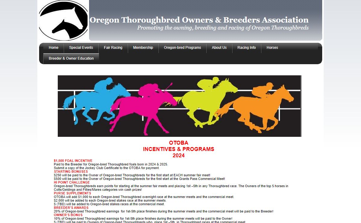 Oregon Thoroughbred Owners & Breeders Association