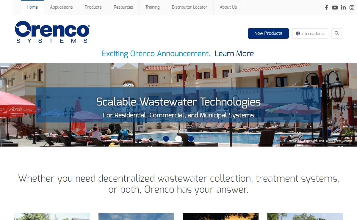 Orenco Systems | Protecting The World's Water | Every. Single. Day.