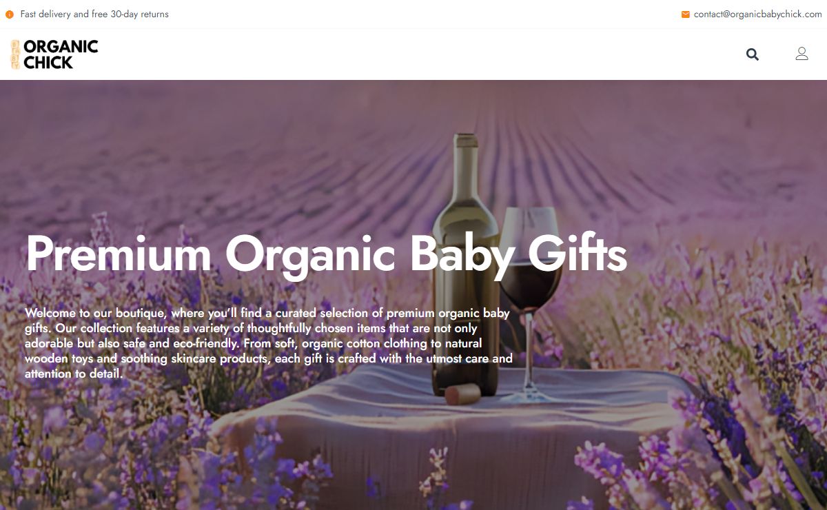 Organic Baby Gifts Online Shop