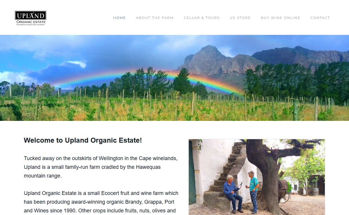 UPLAND ORGANIC ESTATE - Upland Organic Wine Estate