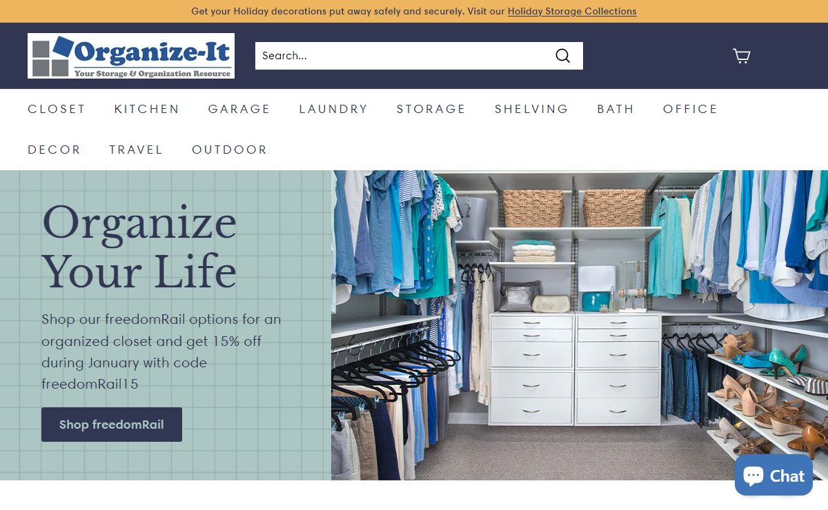 Organize-It Your Storage and Organization Resource