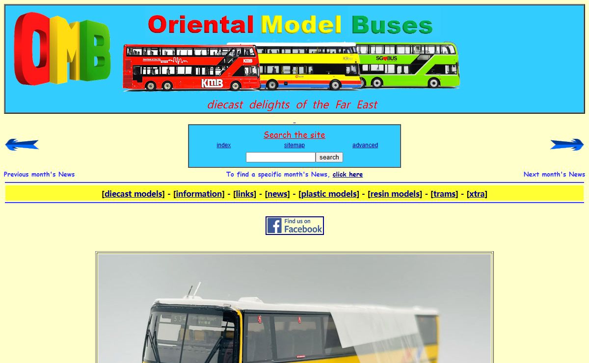 Oriental Model Buses - THE site for diecast Hong Kong buses