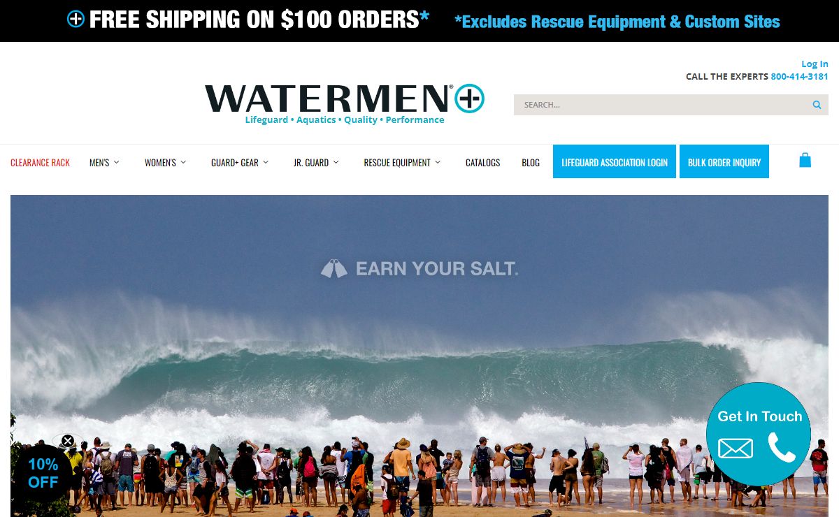 Watermen Official Site | Quality Lifeguard Apparel & Equipment | Watermen Brand