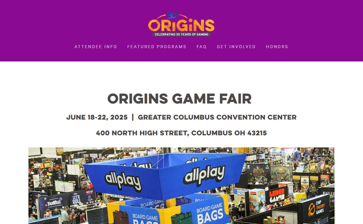 Origins Game Fair
