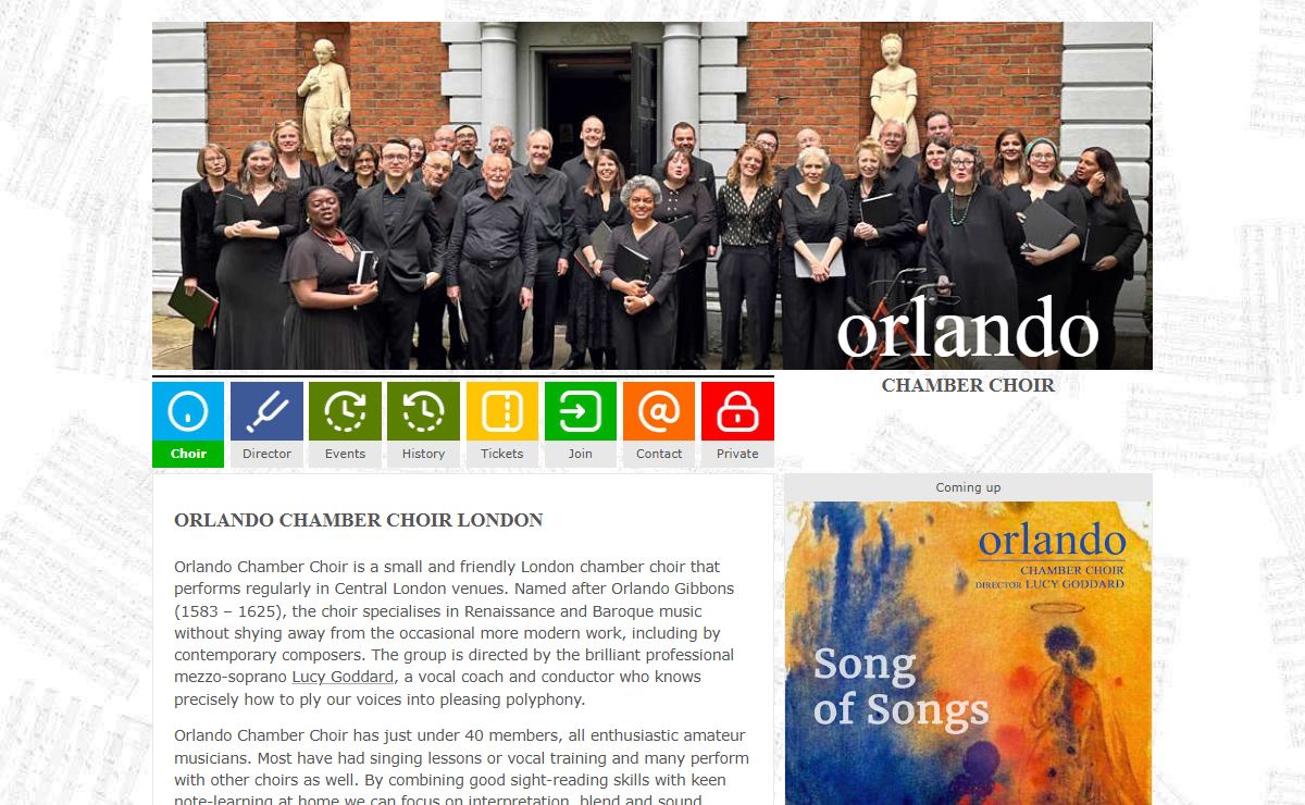 Orlando Chamber Choir London