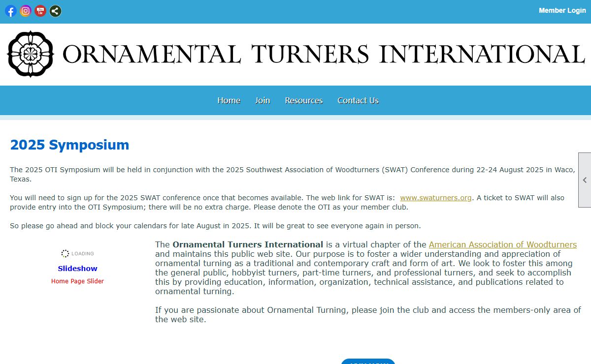 Home - Ornamental Turners International