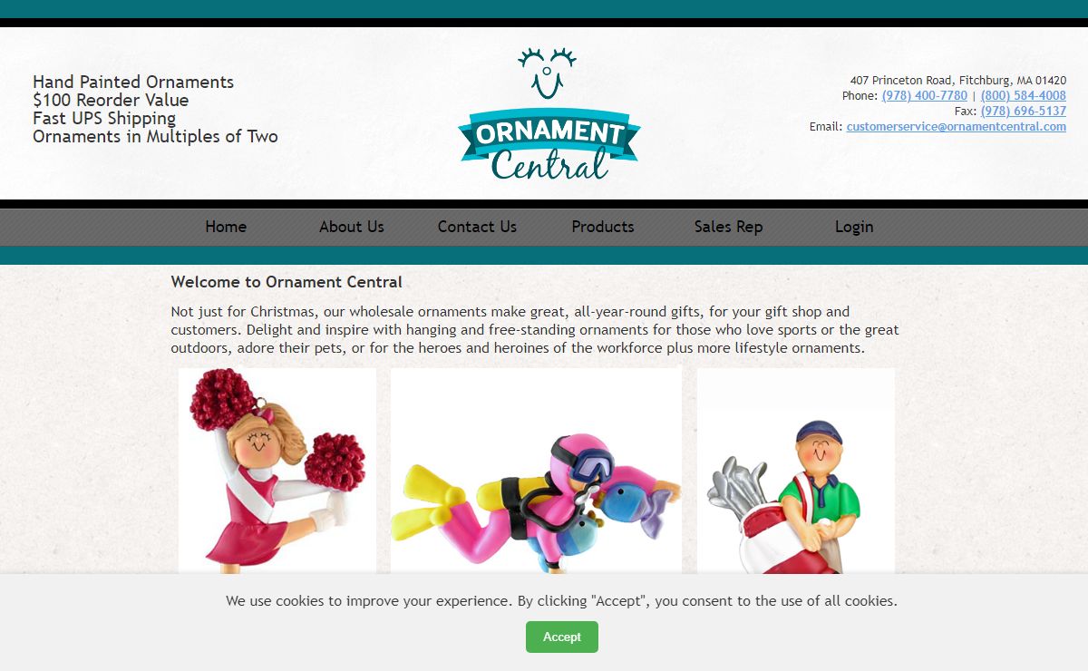 Ornament Central | Personalized Wholesale Ornaments