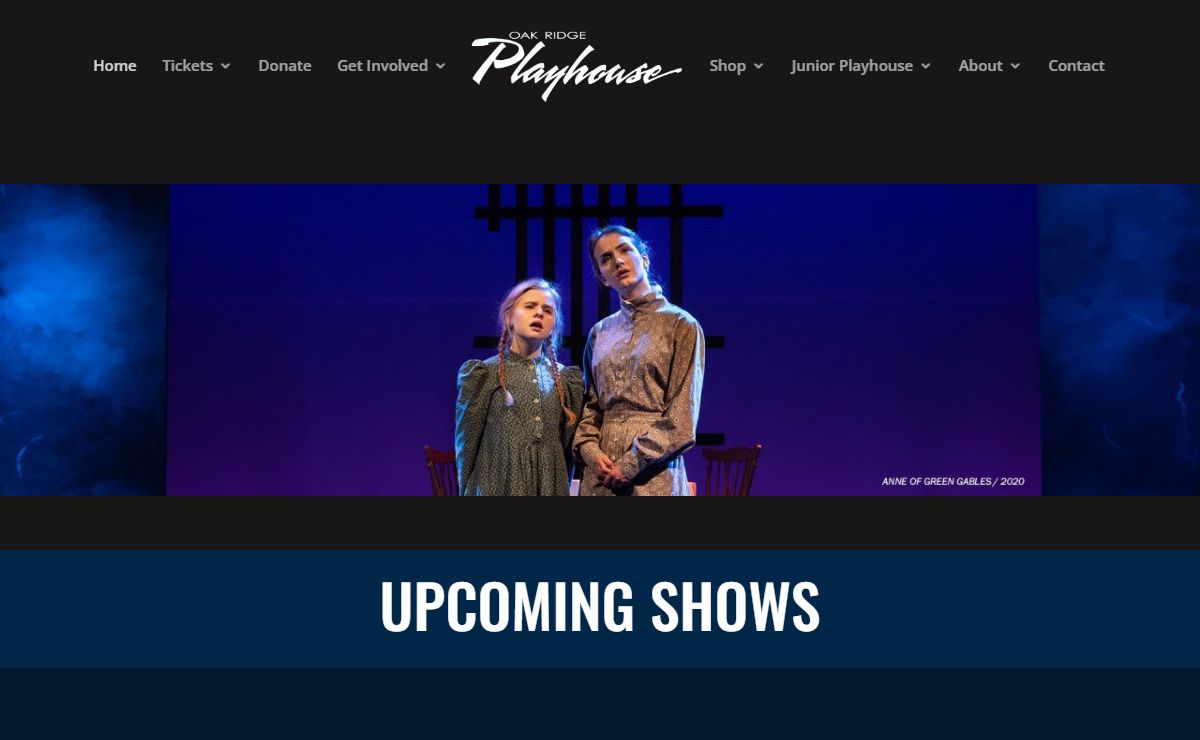 Oak Ridge Playhouse | Official State Community Theatre of Tennessee