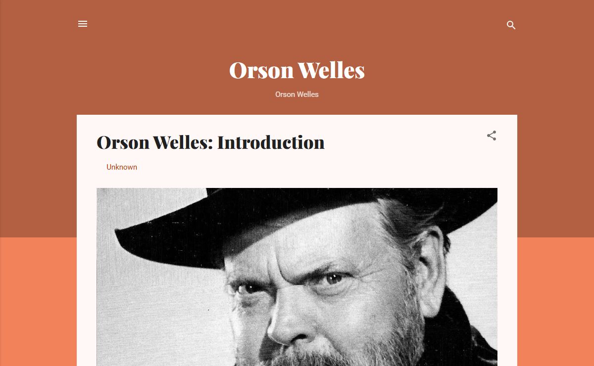 Orson Welles