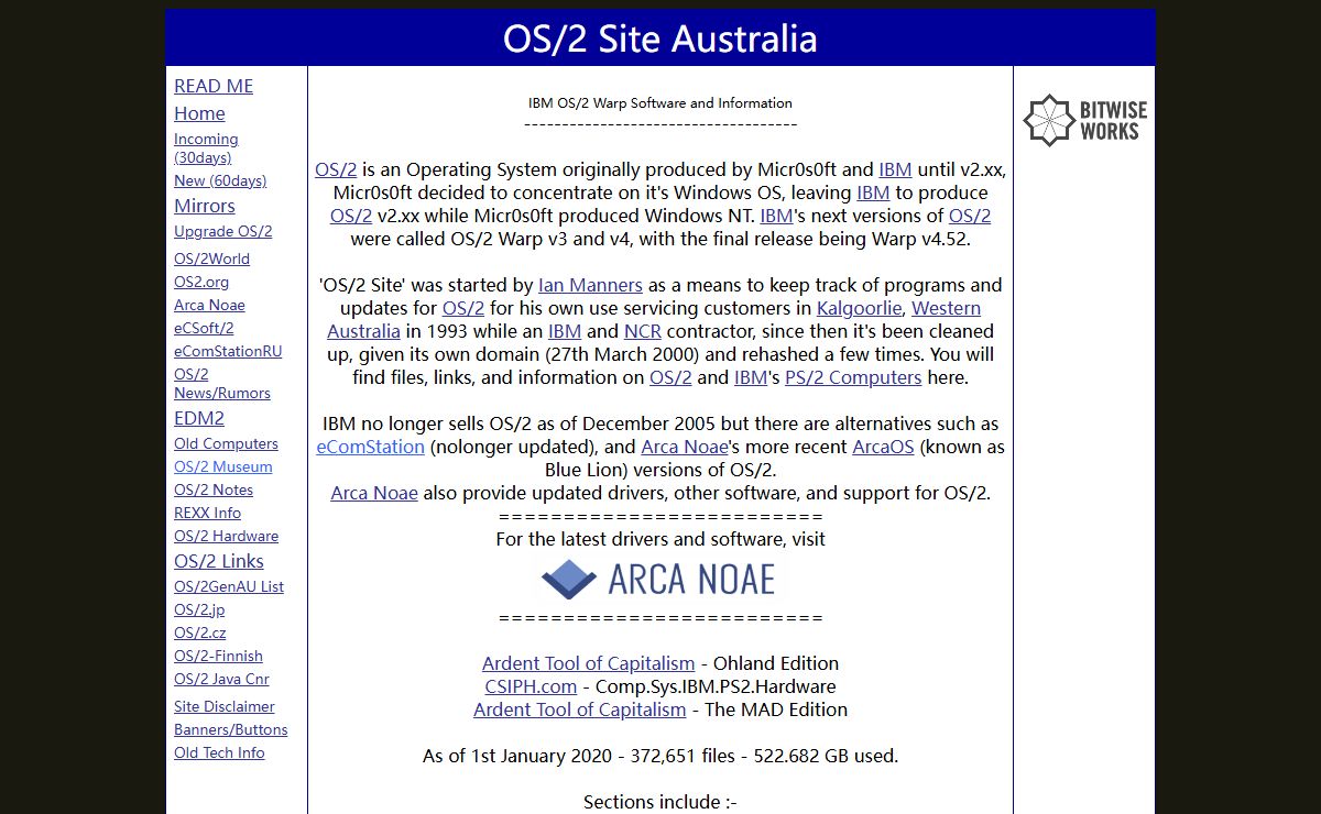 www.os2site.com - OS/2 Warp Software and Information