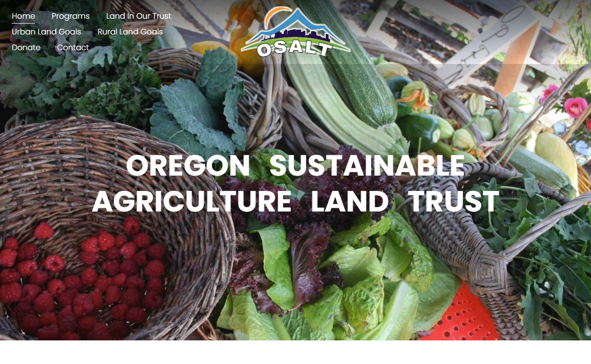 Oregon Sustainable Agriculture Land Trust.