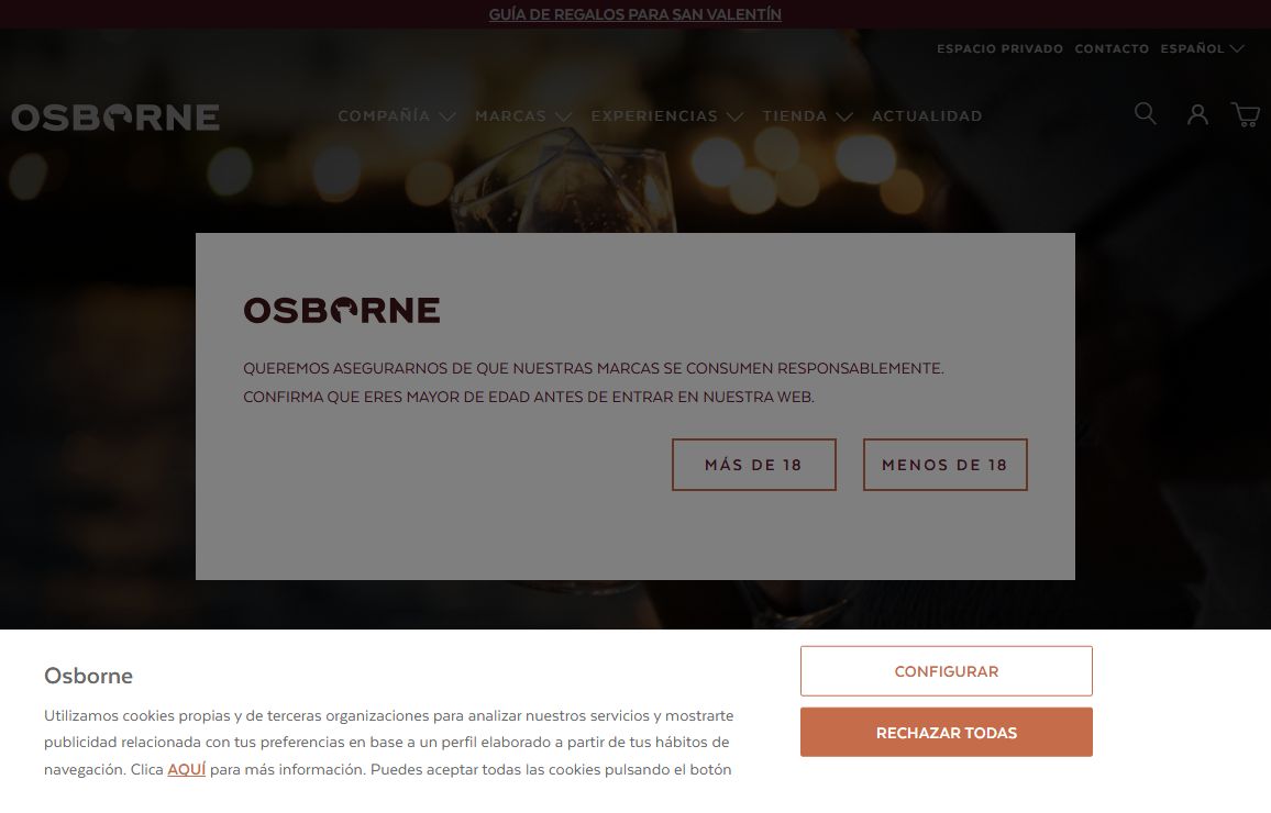 Osborne | Embajadores gastronómicos desde 1772 | Visita nuestra tienda