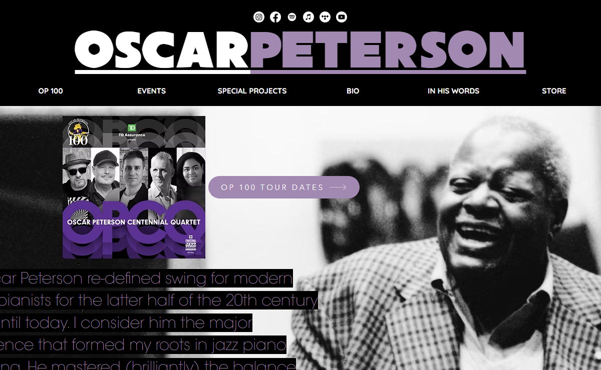 HOME | Oscar Peterson