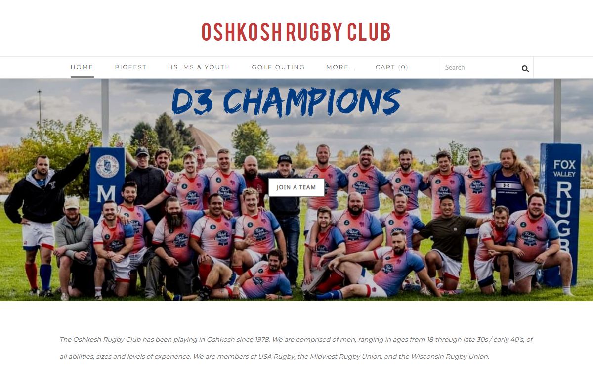 OSHKOSH RUGBY CLUB - Oshkosh Rugby Club