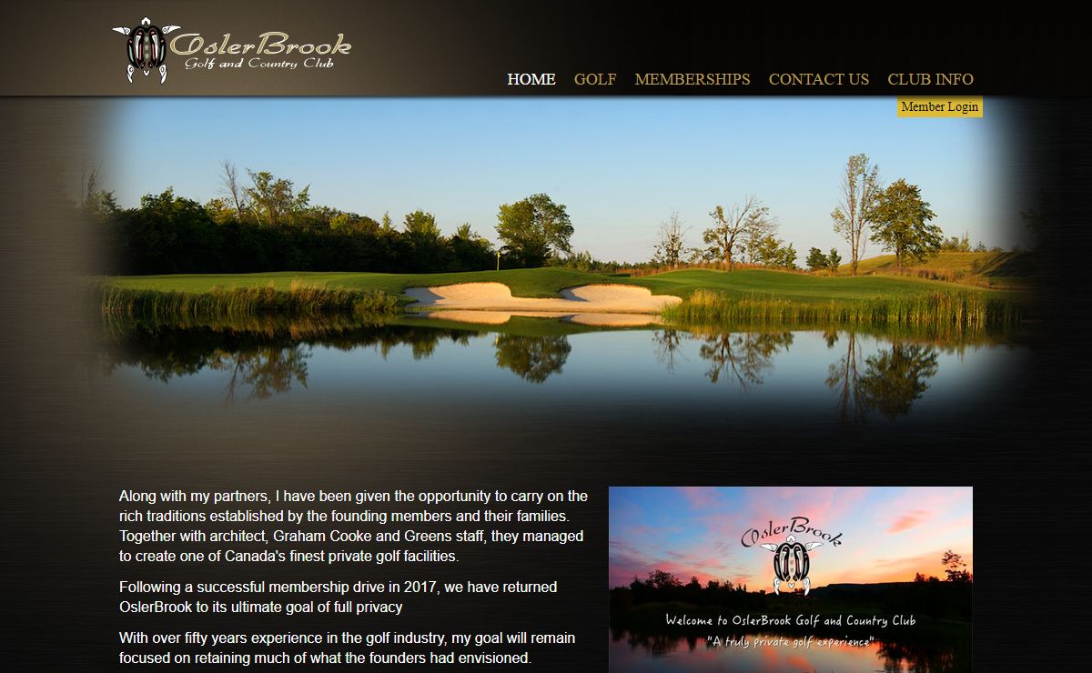 Home - OslerBrook Golf and Country Club