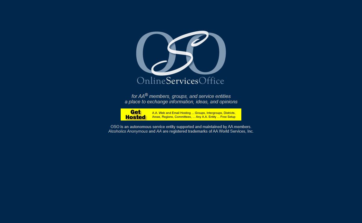 Online Services Office : Alcoholics Anonymous