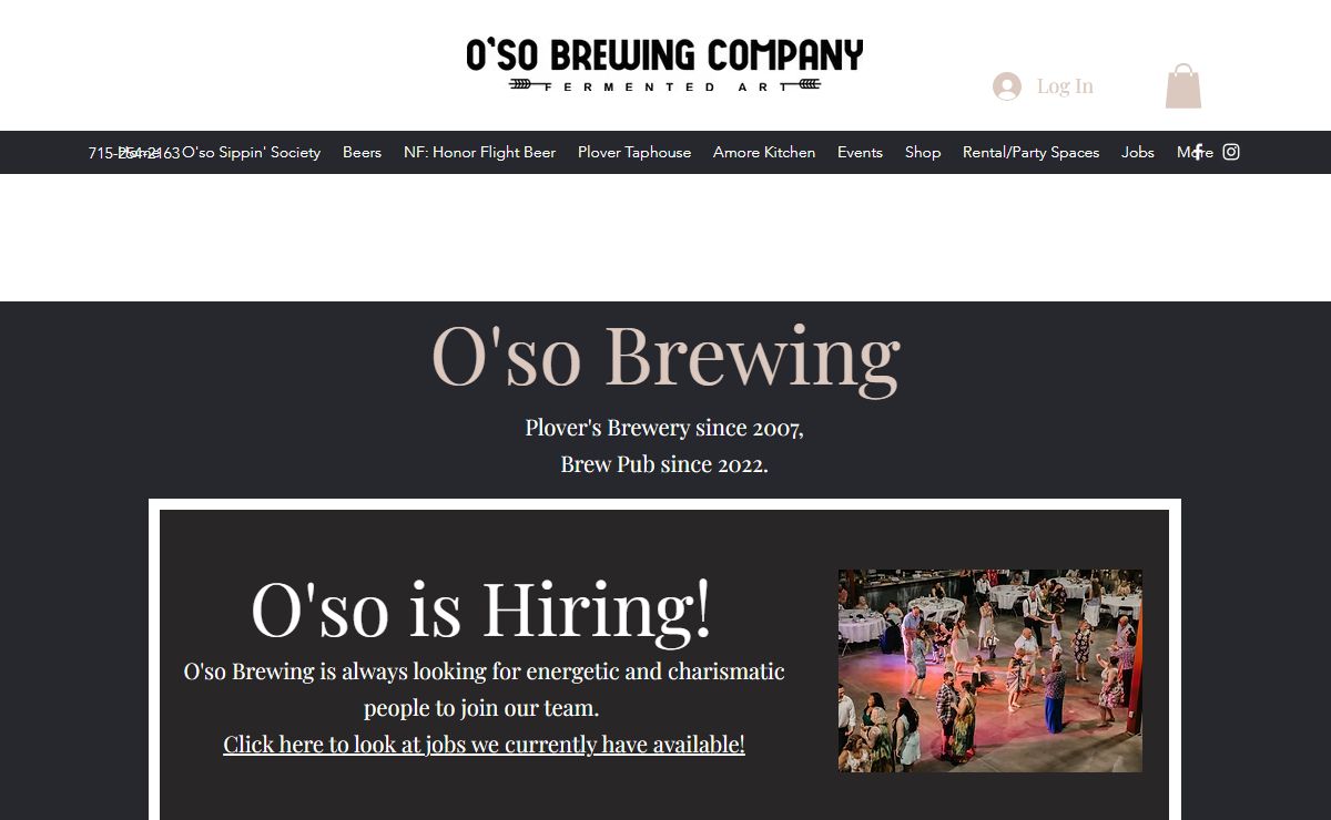 Brewery | O'so Brewing
