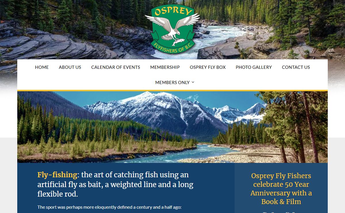 Osprey Fly Fishers of B.C. – Since 1969