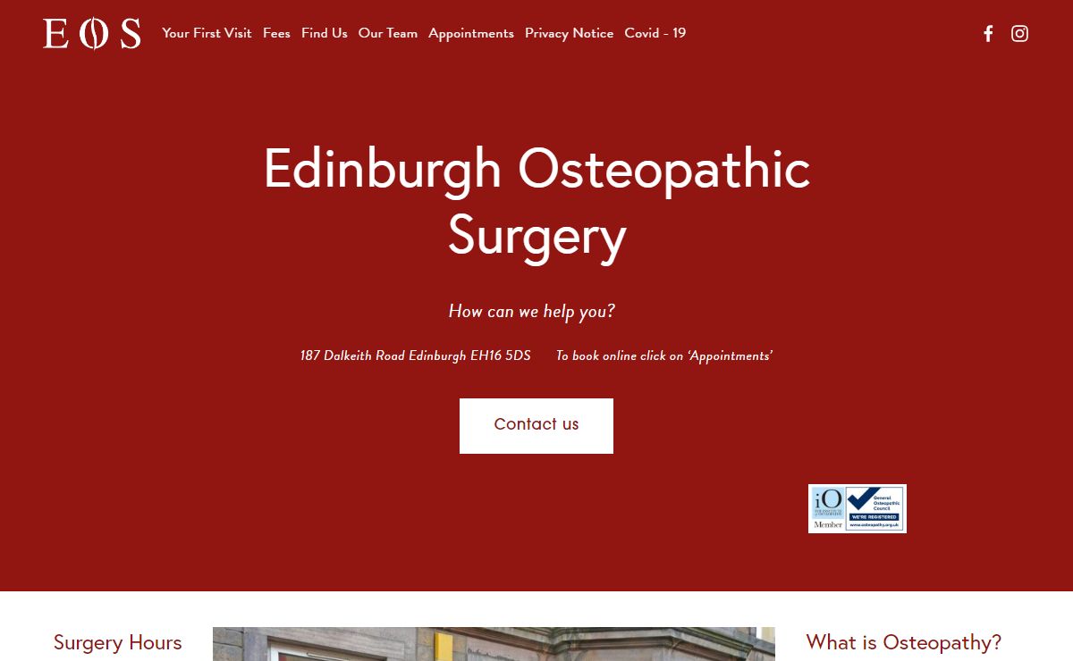 Edinburgh Osteopathic Surgery