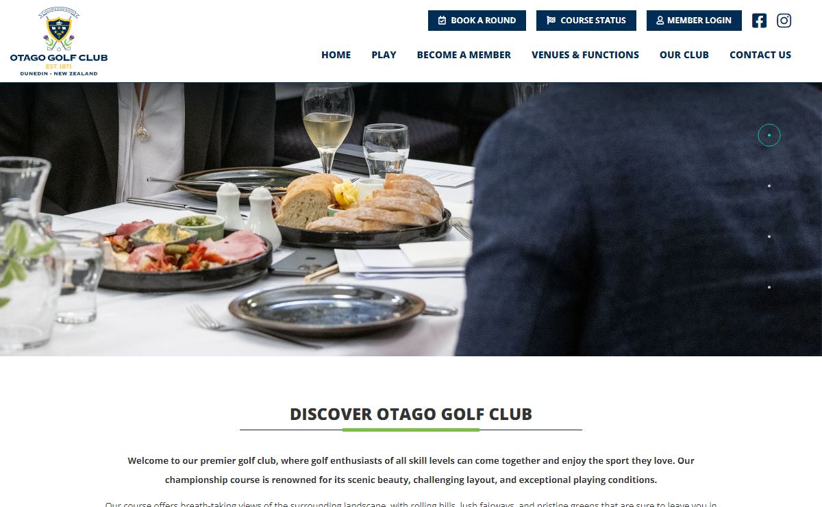 Home - Otago Golf Club