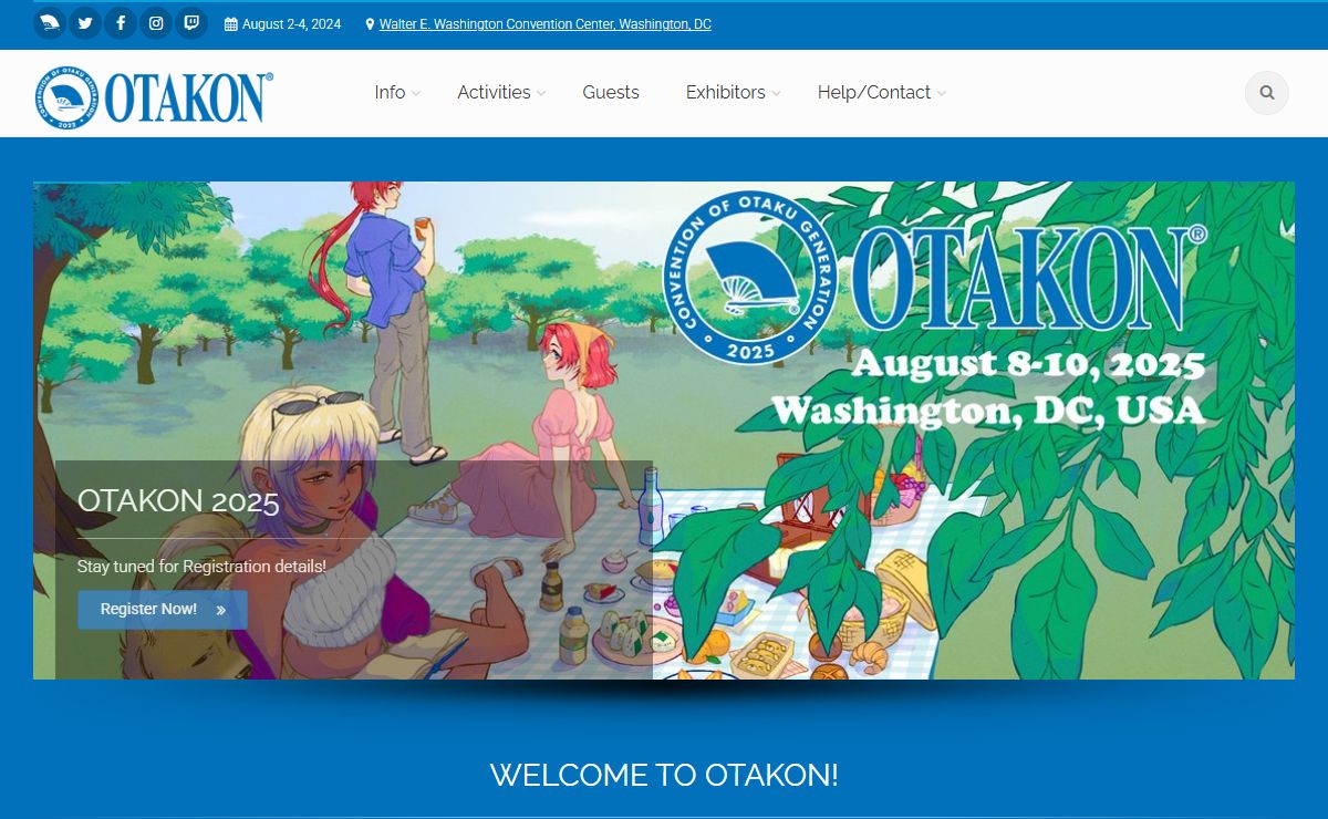 Otakon®: Home