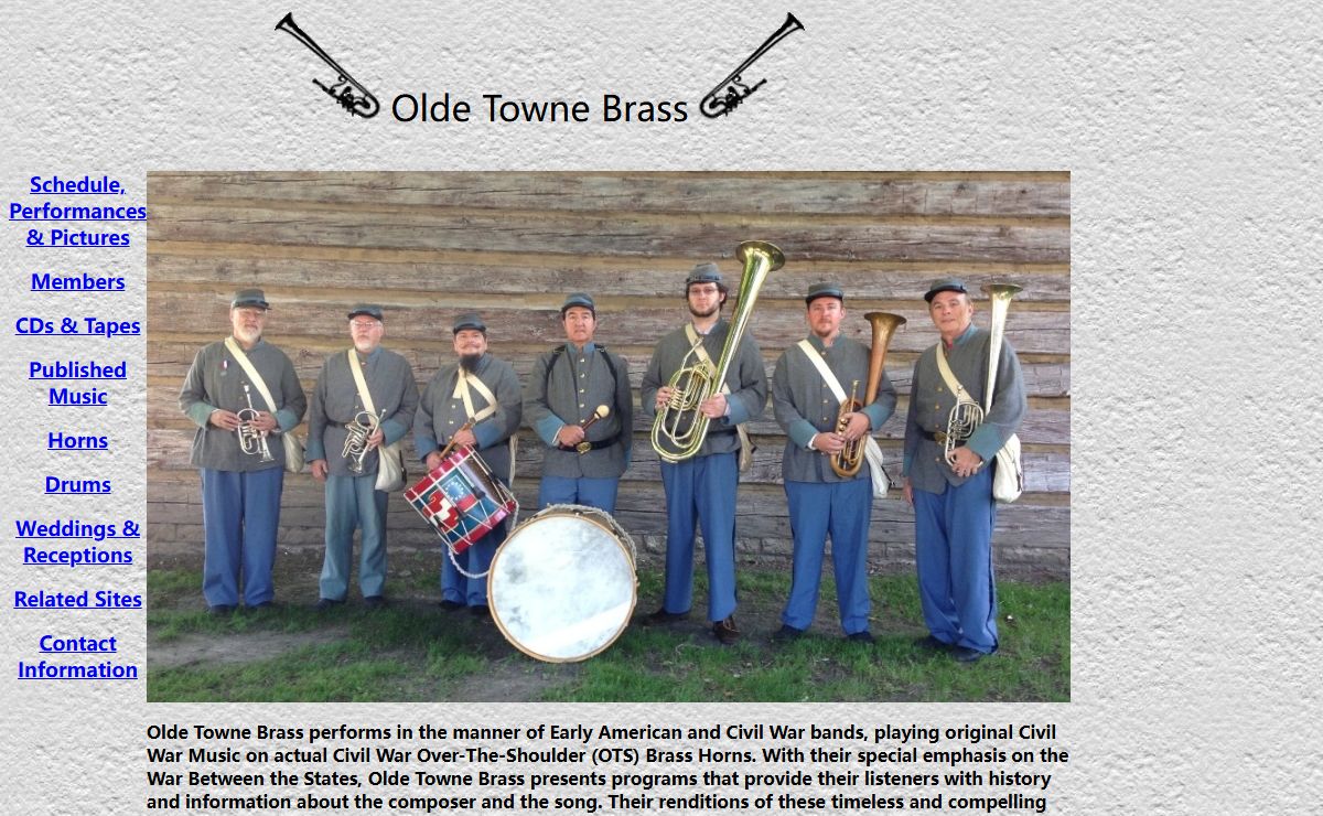 Olde Towne Brass: Home Page