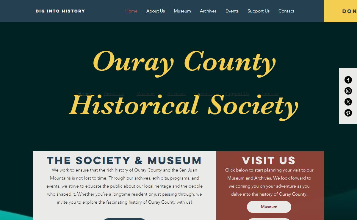 Home | Ouray County Historical Society & Museum