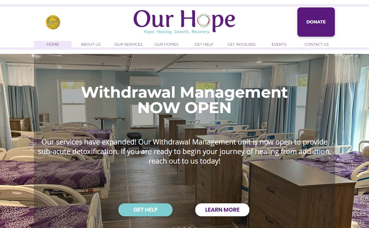Our Hope Association | Hope. Healing. Growth. Recovery.
