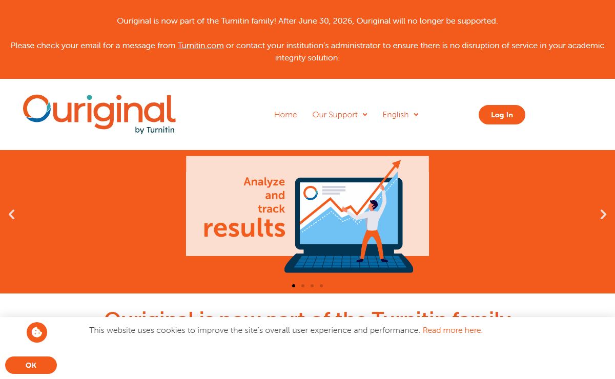 Ouriginal: Text-matching solution - Plagiarism prevention