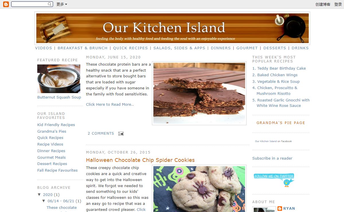 Our Kitchen Island: Chicken recipes, kid recipes, meal ideas & cooking tips