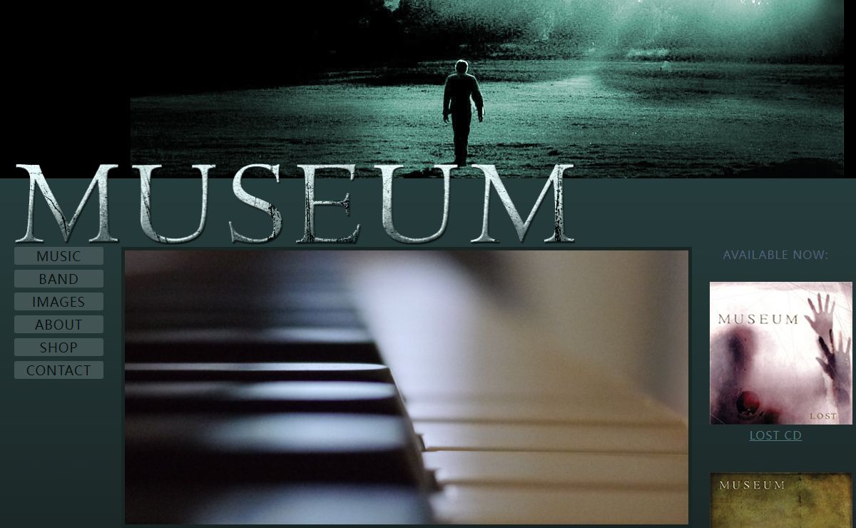 the band MUSEUM website