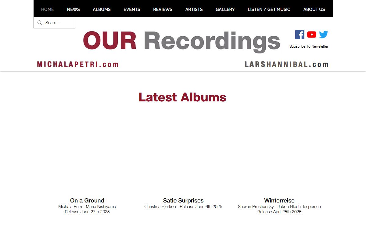 OUR Recordings | Record Label