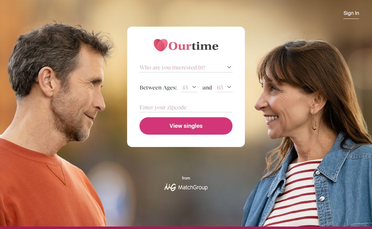 OurTime.com - Online Dating Site for Men & Women Over 50