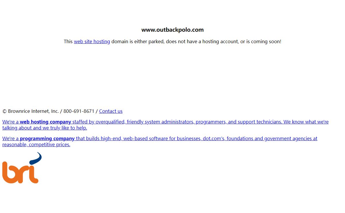 www.outbackpolo.com