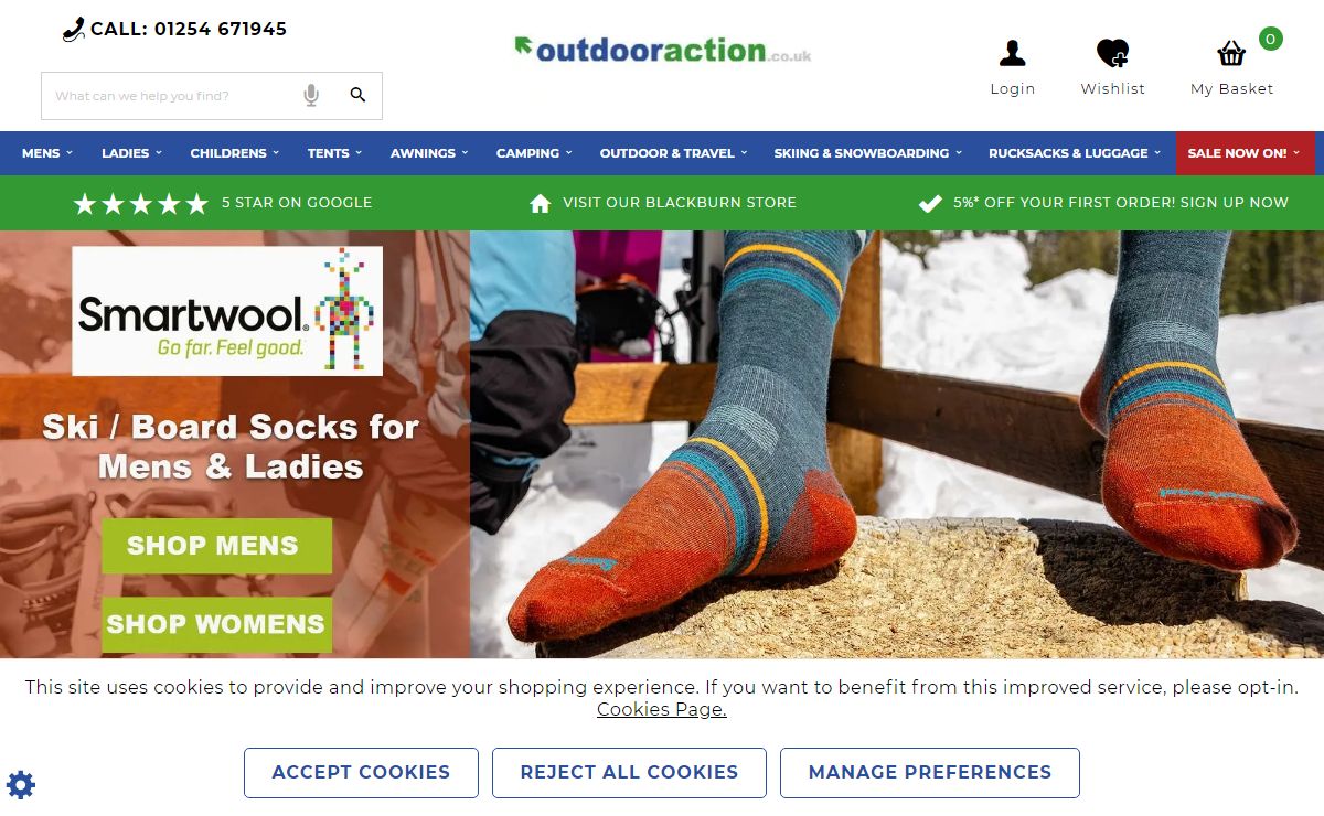 Outdoor Action | Tents | Outdoor Clothing | Camping