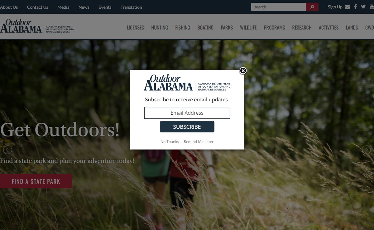 | Outdoor Alabama