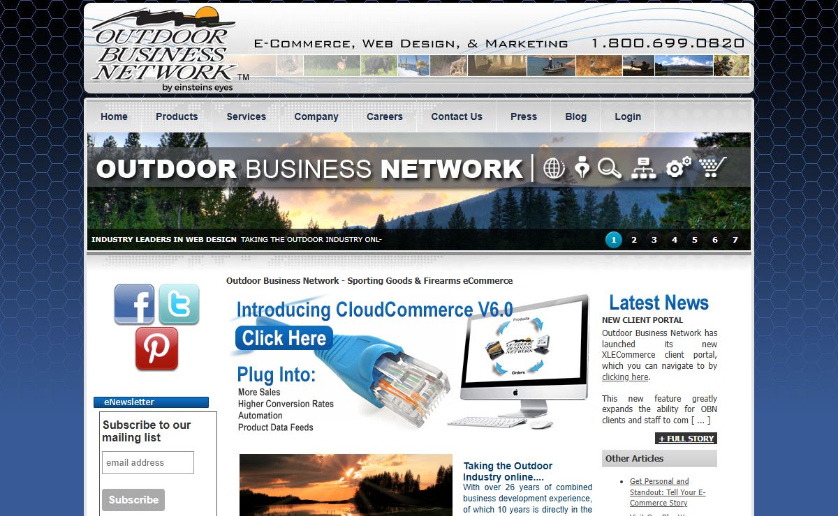 Outdoor Business Network - Sporting Goods & Firearms E-Commerce