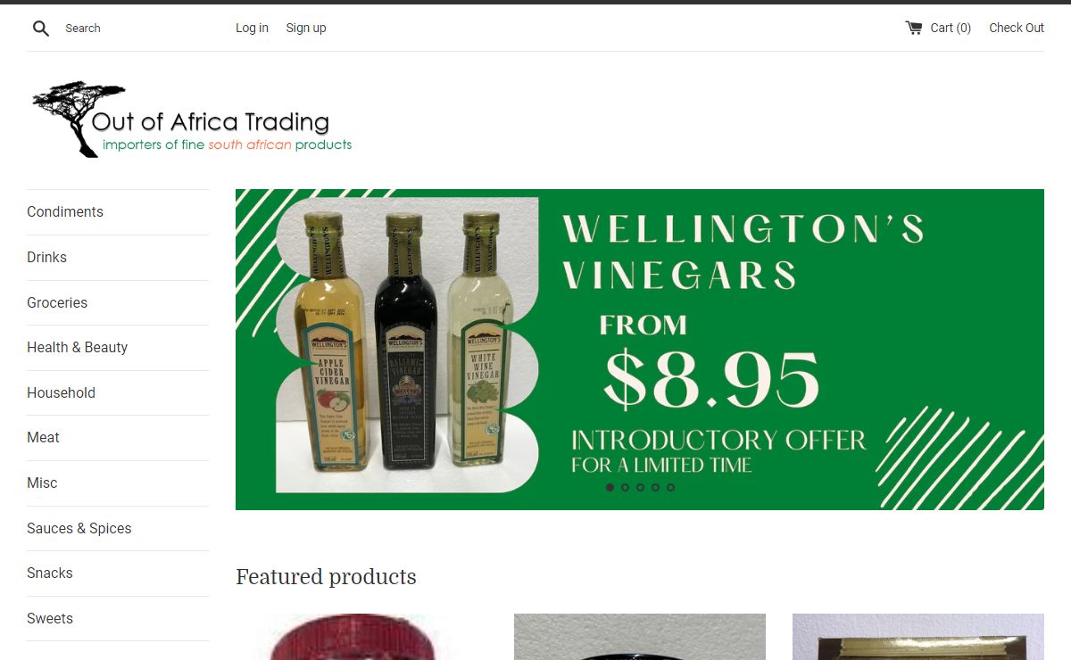 Out of Africa Trading Ltd. | Importers of fine South African products
