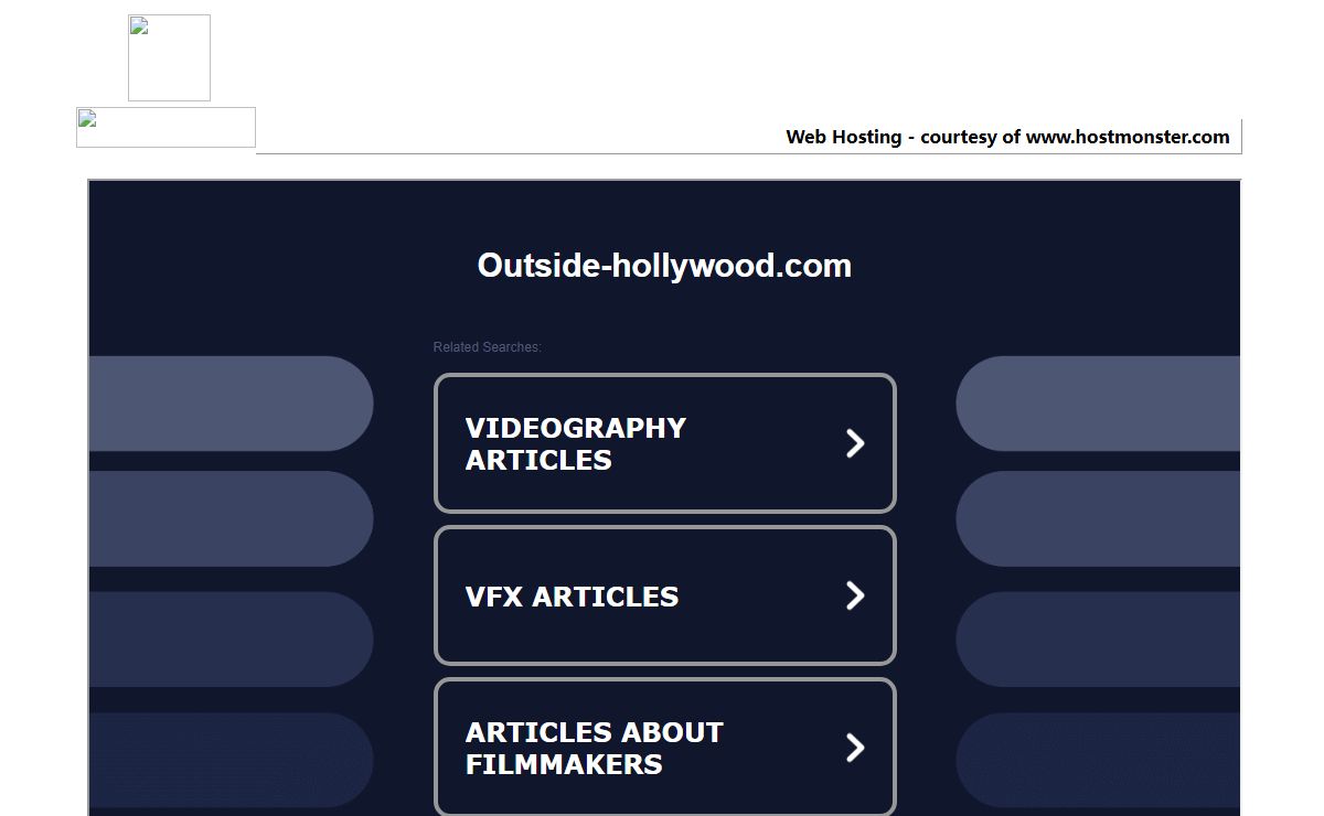 Welcome outside-hollywood.com - Hostmonster.com