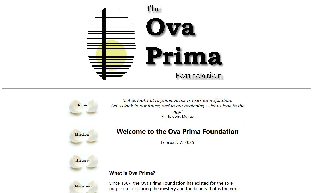 The Ova Prima Foundation