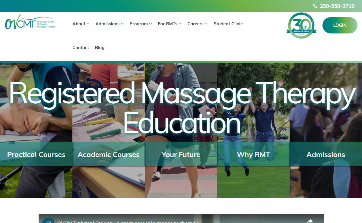 OV College of Massage | Nationally Accredited Massage Therapy program