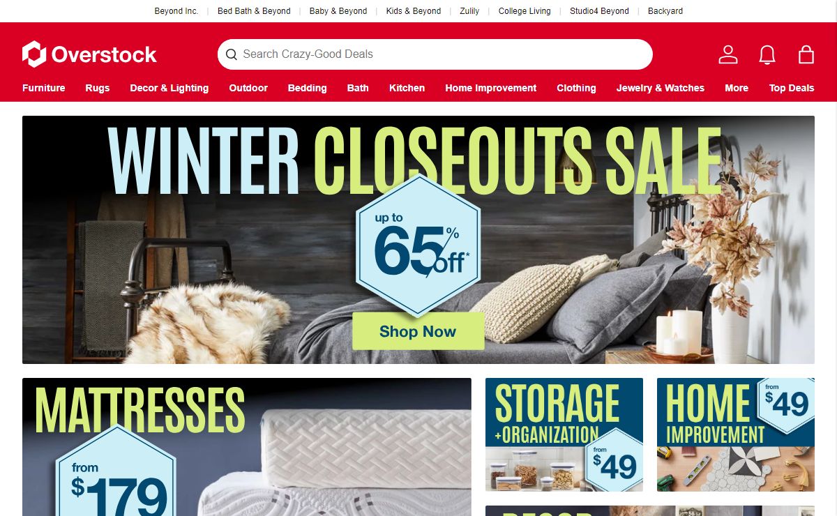 Explore the New Overstock